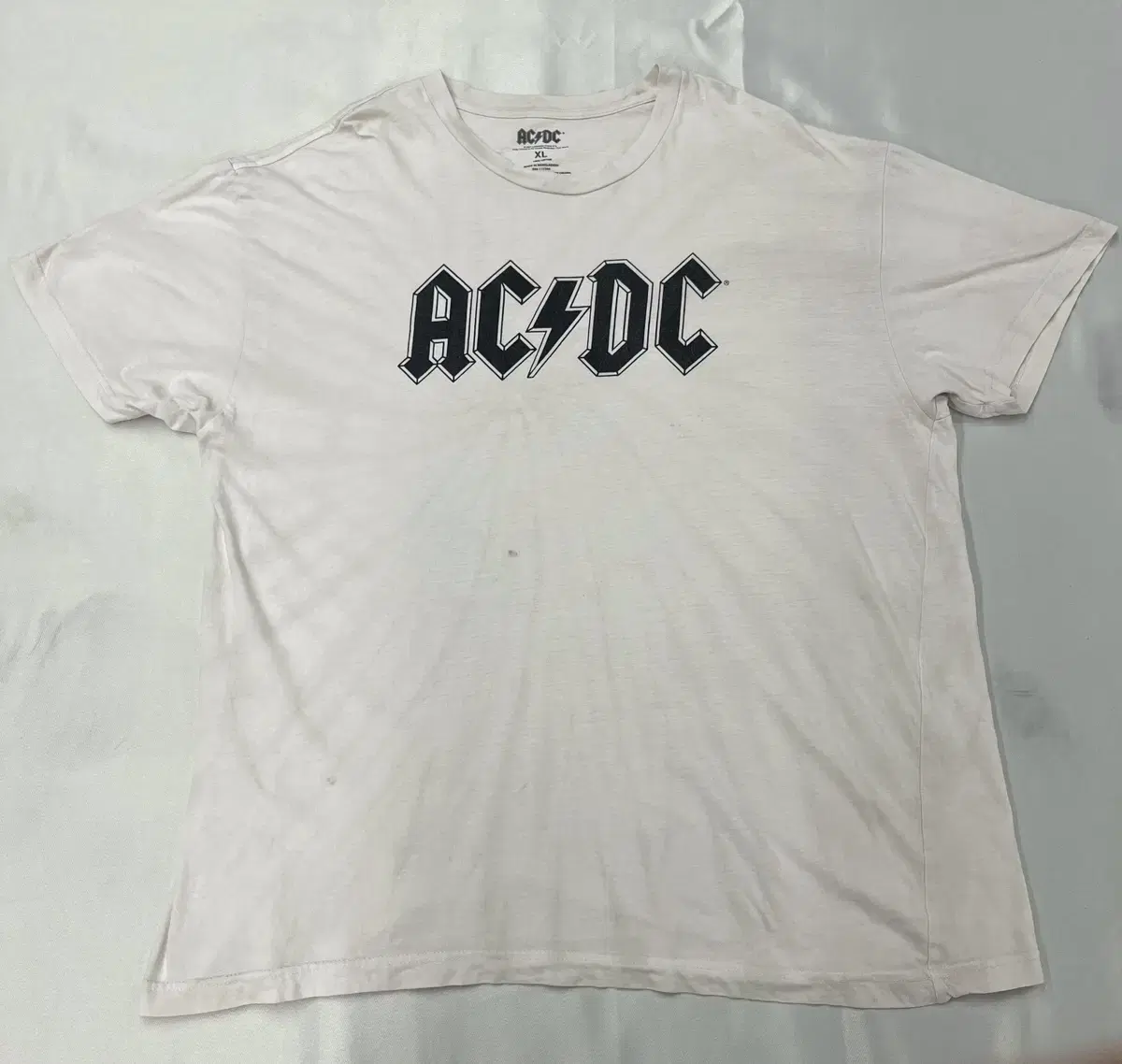 (XL) 브라바도 ACDC 반팔 티셔츠